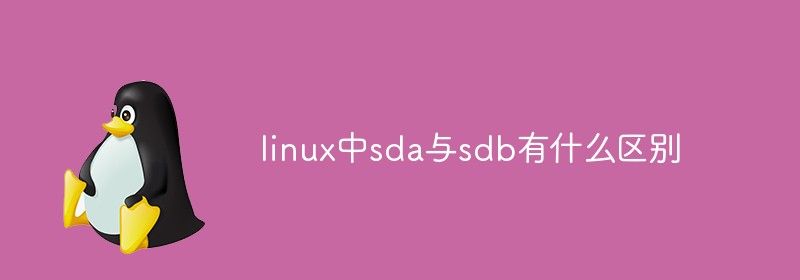 linux中sda与sdb有什么区别