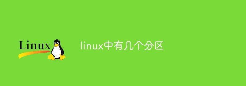 linux中有几个分区