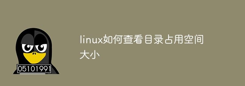 linux如何查看目录占用空间大小