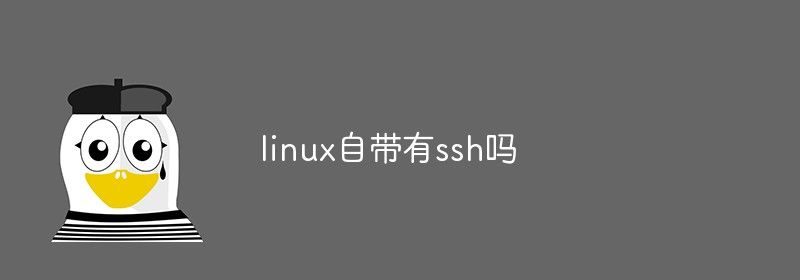 linux自带有ssh吗