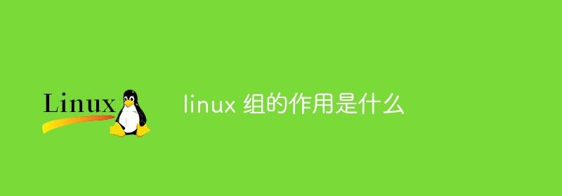 linux 组的作用是什么