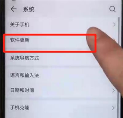 荣耀20pro中进行更新系统的操作教程截图