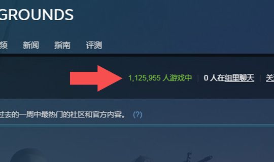 Steam查看游戏在线人数的图文讲解截图