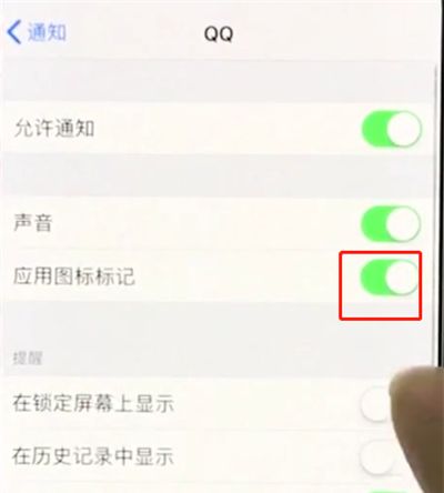 iphonex中关闭APP小红点的操作步骤截图