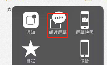 iphonex朗读屏幕的操作流程截图