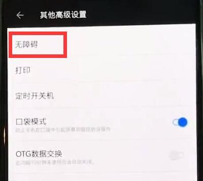 一加6中开启放大手势的操作步骤截图