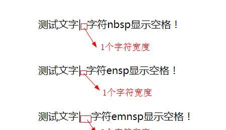 如何在HTML中插入空格