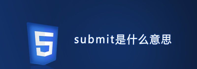 submit是什么意思？