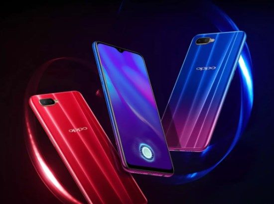 OPPO K1设置桌面图标大小的详细操作截图