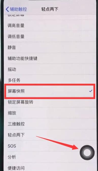 iphonexs中进行截图的操作步骤截图