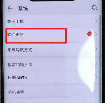 华为mate20pro中关闭系统自动更新的简单教程截图