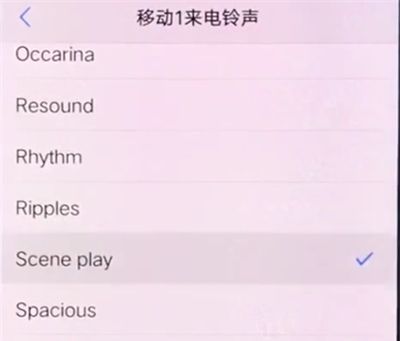 vivox20设置铃声的具体过程截图