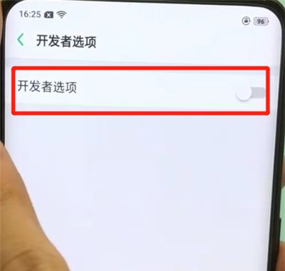 oppofindx中打开开发者选项的简单操作步骤截图