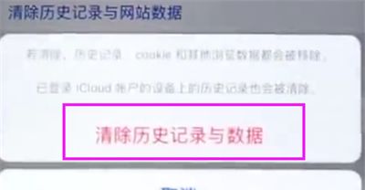 iPhone6plus中清理Safari浏览器缓存的详细方法截图