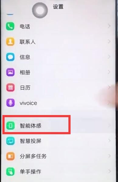 vivoz1设置黑屏手势的操作过程截图