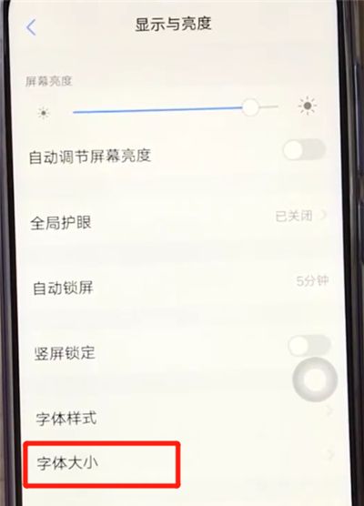 vivoz3调节字体大小的操作教程截图