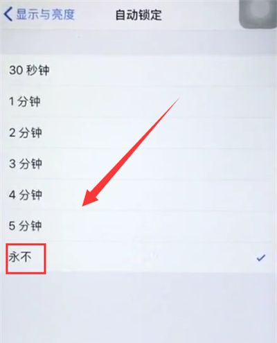 苹果6plus设置屏幕常亮的简单步骤截图