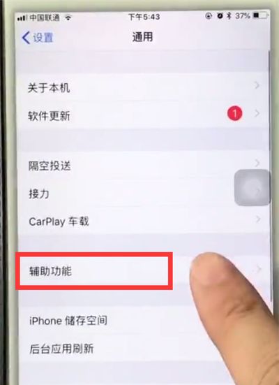 苹果6plus中使用缩放的操作步骤截图