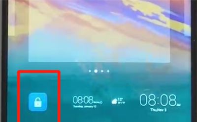 华为nova3一键锁屏的使用教程截图