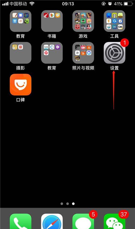 iPhonexs关掉短信铃声通知的操作过程