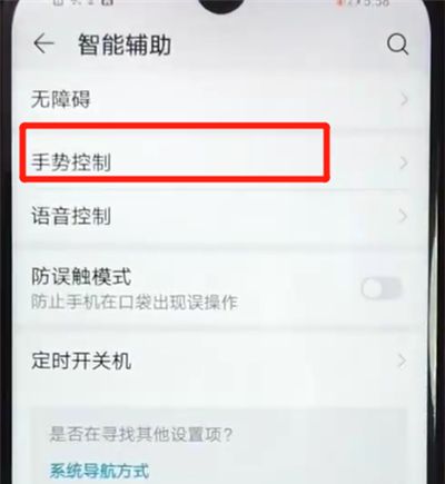 荣耀畅玩8a中设置翻转静音的操作教程截图