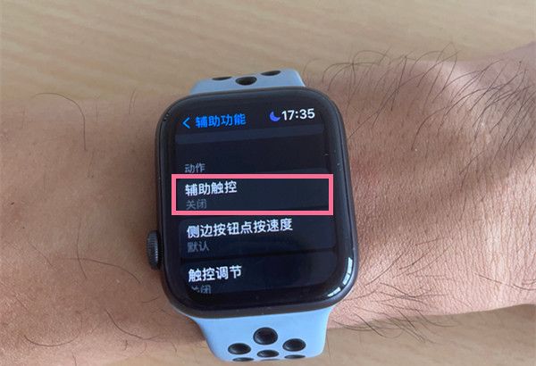 applewatch单手辅助触控在哪里开启?applewatch单手辅助触控开启方法