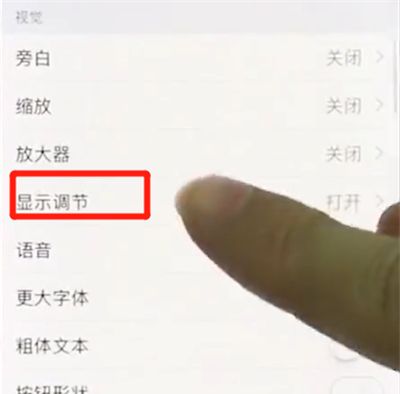 iphonex中关闭自动亮度调节的操作步骤截图