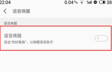 魅族16s设置息屏唤醒语音助手的具体操作方法截图