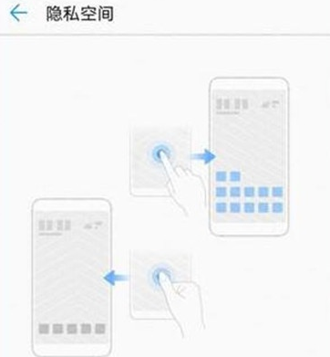 华为麦芒8设置隐私空间的详细操作教程截图