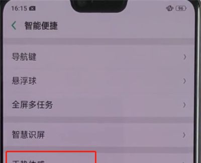 oppoa3中开启抬手亮屏功能的操作教程截图