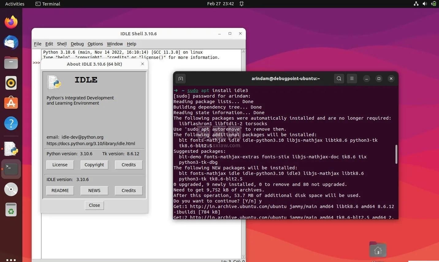 怎么在Ubuntu和其他Linux下安装IDLE Python IDE