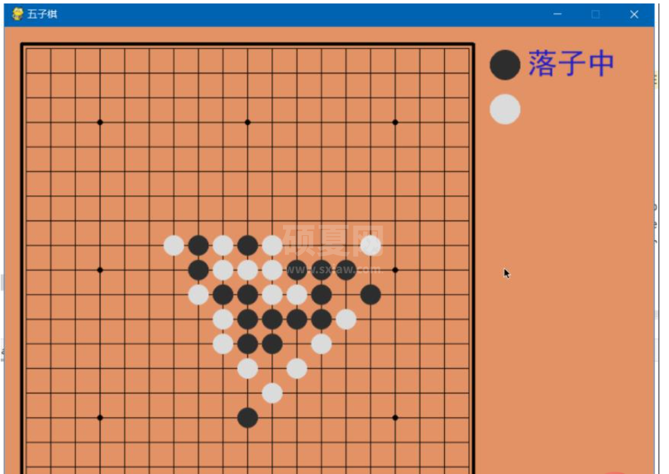 如何用Python编写双人对战的五子棋游戏。