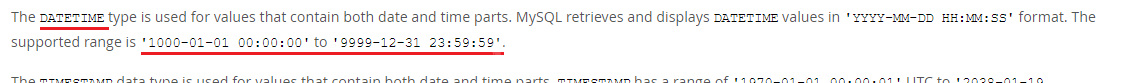 Mysql的timestamp时间戳2038问题怎么解决