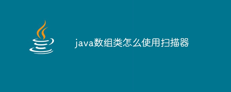 java数组类怎么使用扫描器