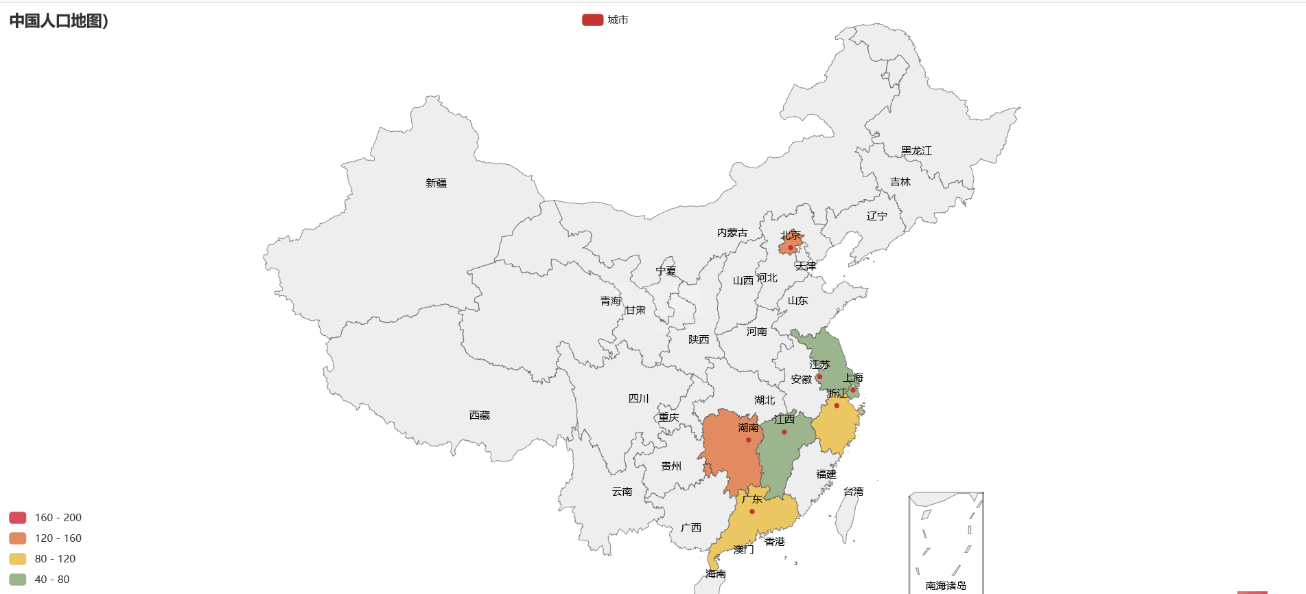 Python中怎么使用pyecharts绘制地理图表