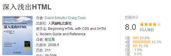 深入浅出HTML
