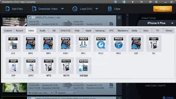 WonderFox DVD Video Converter中文版