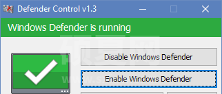 Defender Control(Windows Defender彻底禁用小工具)电脑版