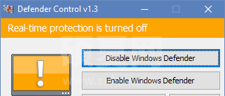 Defender Control(Windows Defender彻底禁用小工具)电脑版