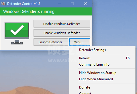 Defender Control(Windows Defender彻底禁用小工具)电脑版