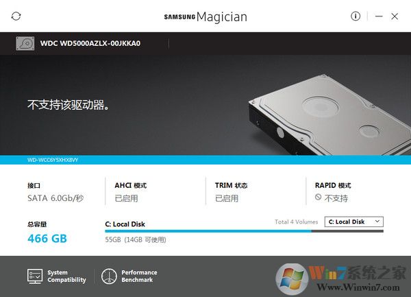 三星固态硬盘优化工具(Samsung SSD Magician)