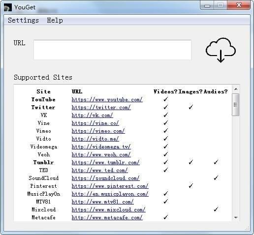 YouGet(视频下载软件)