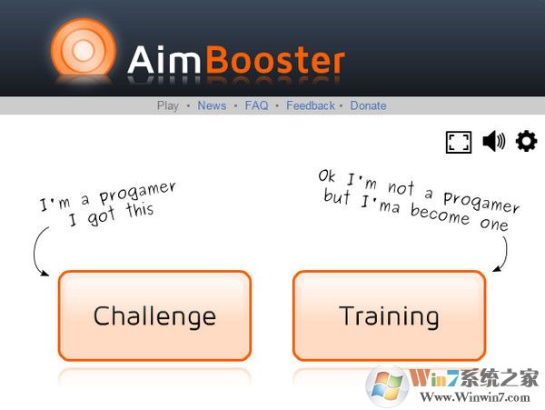 AimBooster鼠标点击练习软件(射击精准度练习工具) V1.0绿色版