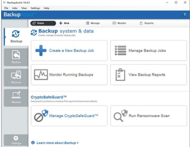 BackupAssist(数据备份软件) V10.4.5 英文版