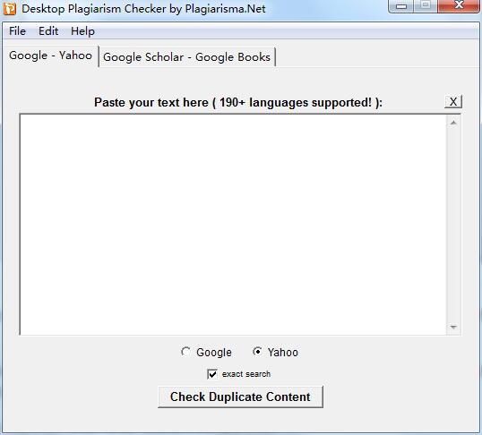 Desktop Plagiarism Checker