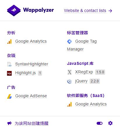 Wappalyzer