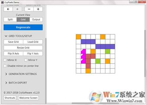 CryPixels(像素点绘图片工具) V1.2.0 英文版