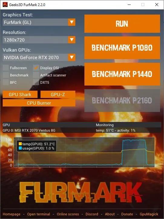 FurMark2(支持Vulkan)