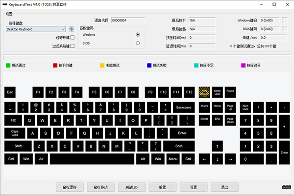 KeyboardTest官方版(键盘测试工具)