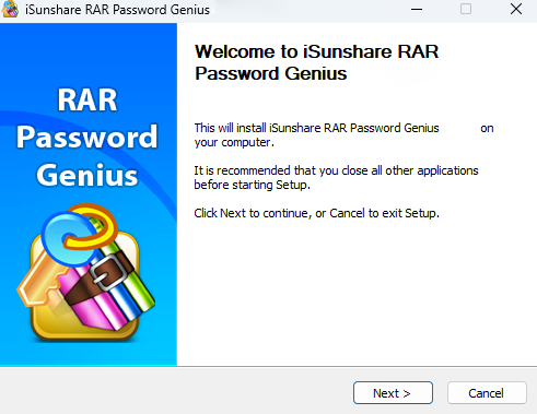 iSunshare RAR Password Genius